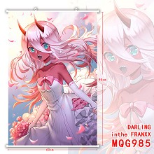 DARLING in the FRANXX anime wall scroll