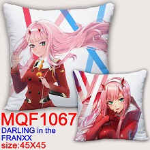 DARLING in the FRANXX anime two-sided pillow