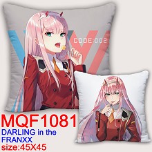 DARLING in the FRANXX anime two-sided pillow