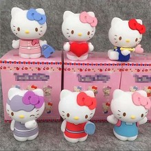 Hello Kitty figures set(6pcs a set)