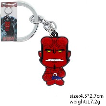 Hellboy anime key chain