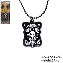 The Nightmare Before Christmas necklace