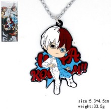 My Hero Academia Todoroki Shoto anime necklace