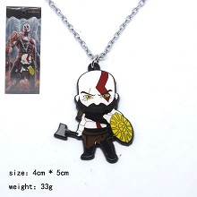 God of War game necklace