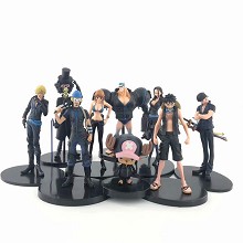 One Piece anime figures set(9pcs a set)