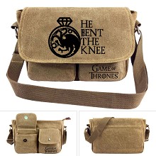 Game of Thrones canvas satchel shoulder bag