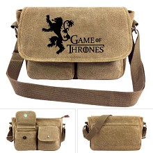 Game of Thrones canvas satchel shoulder bag