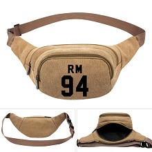 BTS star canvas pocket waist pack bag