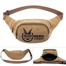 My Hero Academia anime canvas pocket waist pack bag