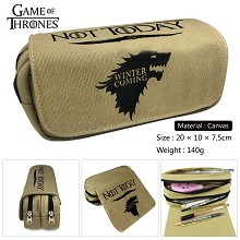 Game of Thrones canvas pen bag pencil bag