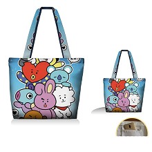 BTS star shopping bag