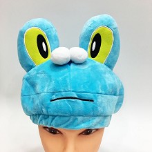 12inches Pokemon Froakie anime plush hat