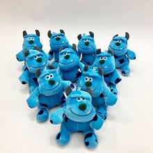 4inches Monsters University anime plush dolls set(10pcs a set)