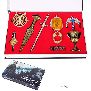 Harry Potter key chains a set