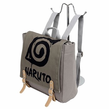 Naruto anime canvas backpack bag