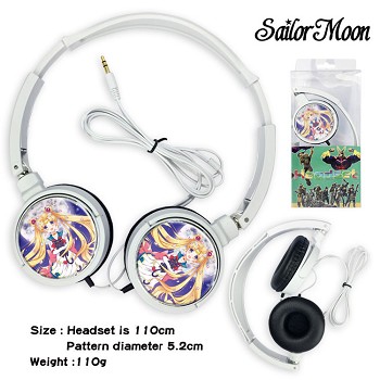  Sailor Moon anime headphone 