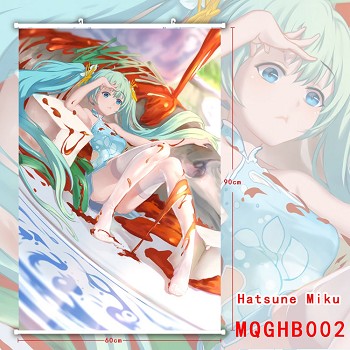 Hatsune Miku wall scroll