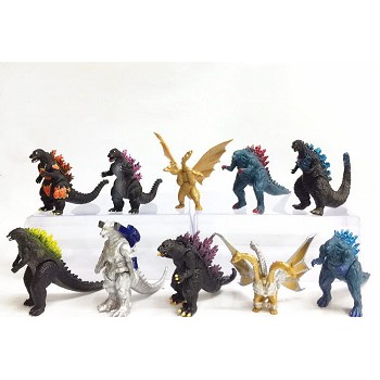 Godzilla figures set(10pcs a set)