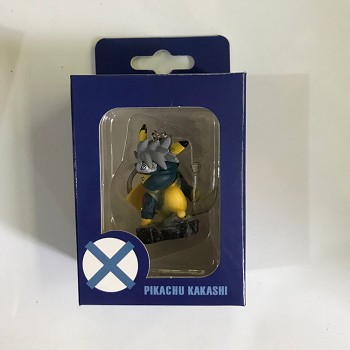 Funko POP Pokemon pikachu cos Kakashi figure doll key chain