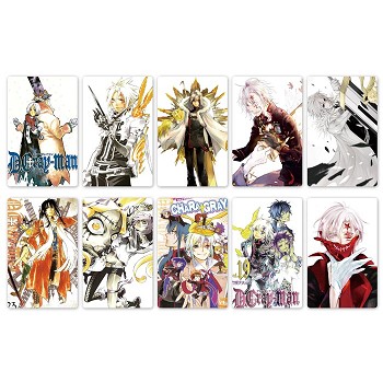 D.Gray-man anime stickers set(5set)