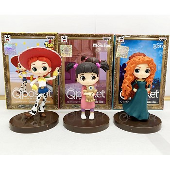 Disney Princess figures set(3pcs a set)