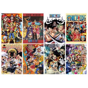 One piece anime posters(8pcs a set)