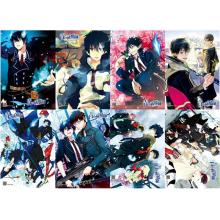 Ao no exorcist anime posters(8pcs a set)