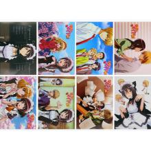 Kaichou wa Maid-sama anime posters(8pcs a set)