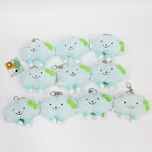 4inches TFboys Roy Wang Yuan plush dolls set(10pcs...