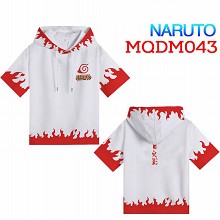 Naruto anime short sleeve hoodie t-shirt cloth