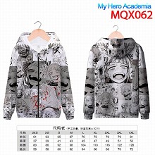 My Hero Academia anime long sleeve hoodie sweater ...