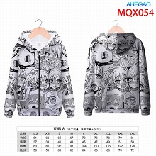 AHEGAO anime long sleeve hoodie sweater cloth