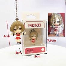 Hatsune Miku figure doll key chain