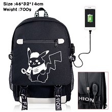 Game of Thrones USB charging laptop backpack schoo...