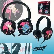 Fairy Tail anime headphone