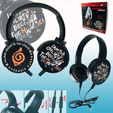 Naruto anime headphone