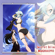 Sword Art Online anime wall scroll