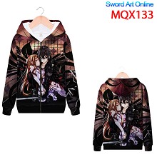 Sword Art Online anime long sleeve hoodie cloth