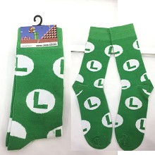 Super Mario cotton socks a pair