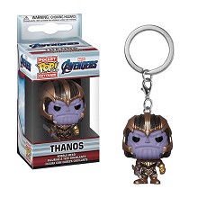 Funko POP The Avengers Thanos figure doll key chai...