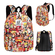 Naruto anime backpack bag