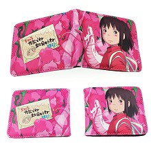 Spirited Away anime wallet