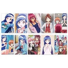 Nekomoe kissaten anime stickers set(5set)