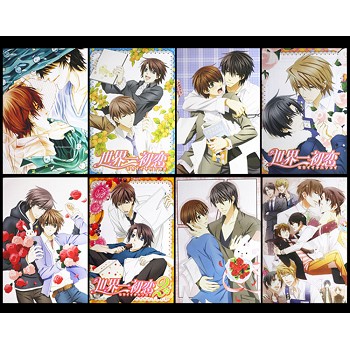 The World's Greatest First Love anime posters(8pcs a set)