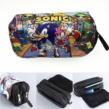 SONIC anime pen bag pencil bag