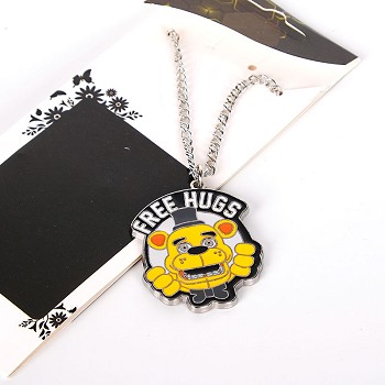 Free hugs anime necklace