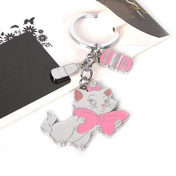 Marie Cat anime key chain