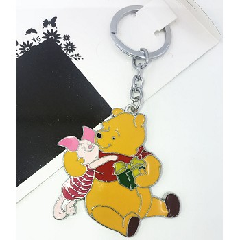 Pooh Bear anime key chain