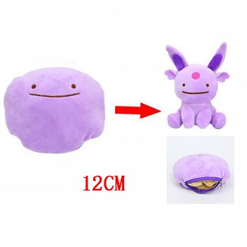 5inches Pokemon Ditto Espeon two-sided plush pillows set(10pcs a set)