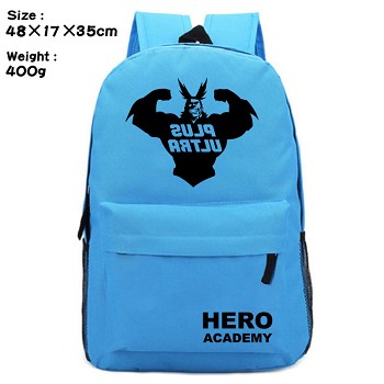 My Hero Academia anime backpack bag